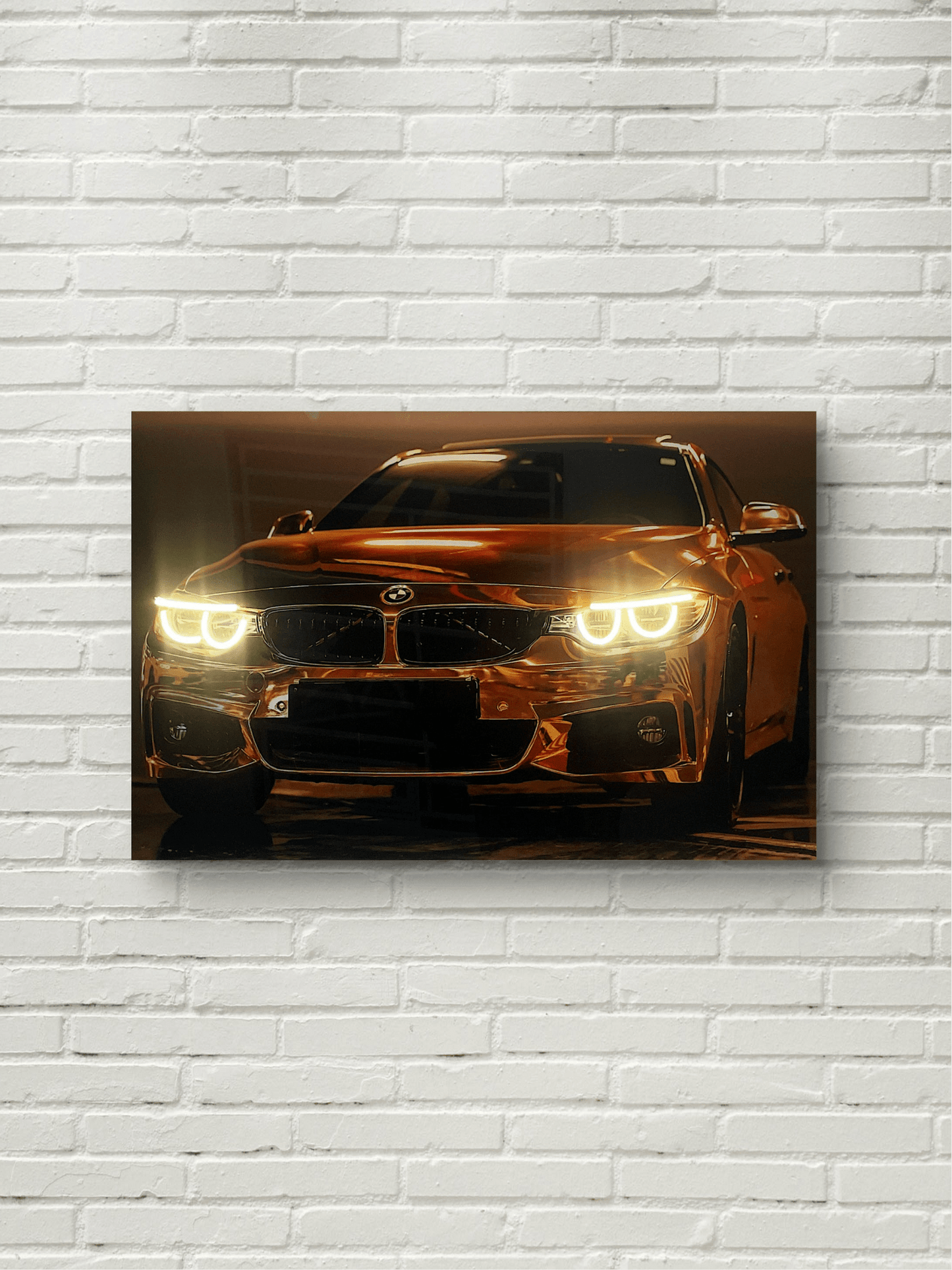 BMW M3 Neon Car Poster posters_cars neoncarposters_mysticartstudio mysticartstudio_ledcarposters