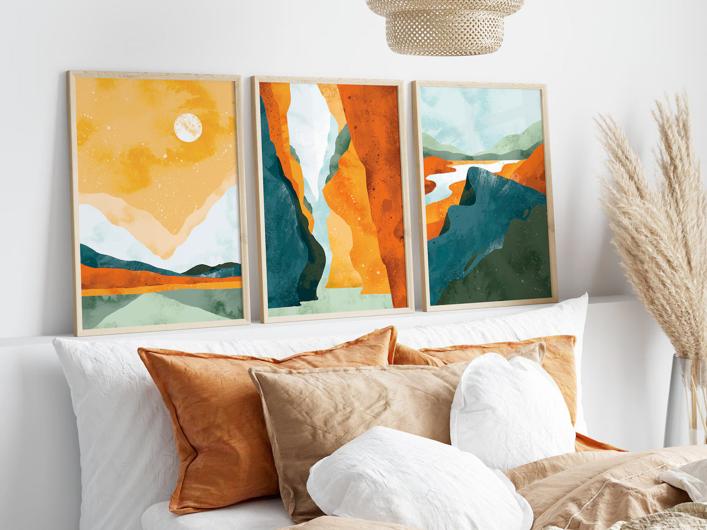 Aesthetic Wall Poster | 3 Set Piece | Modern Wall Poster | 20% Bundled Discount