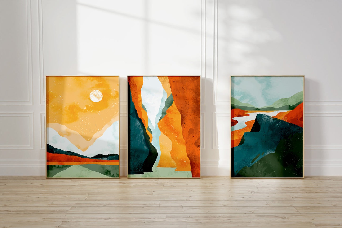 Aesthetic Wall Poster | 3 Set Piece | Modern Wall Poster | 20% Bundled Discount