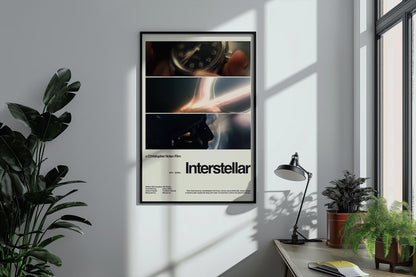 INTERSTELLAR | Movie Wall Poster | Cinematic Poster