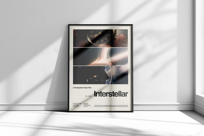 INTERSTELLAR | Movie Wall Poster | Cinematic Poster