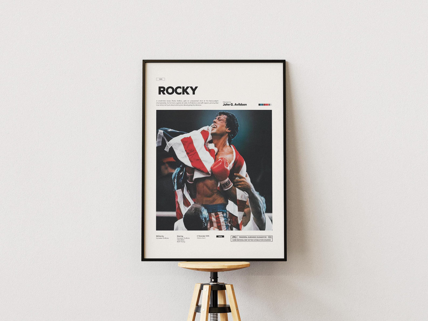 ROCKY | Movie Wall Poster | Cinematic Poster