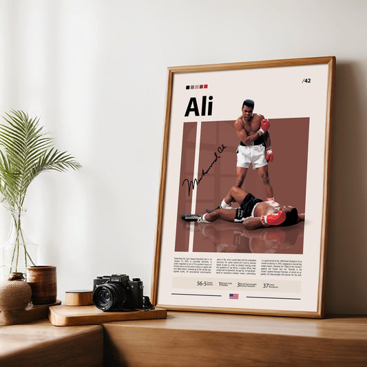 Muhammad Ali Poster | Boxing Legend's Edition | Modern Wall Poster