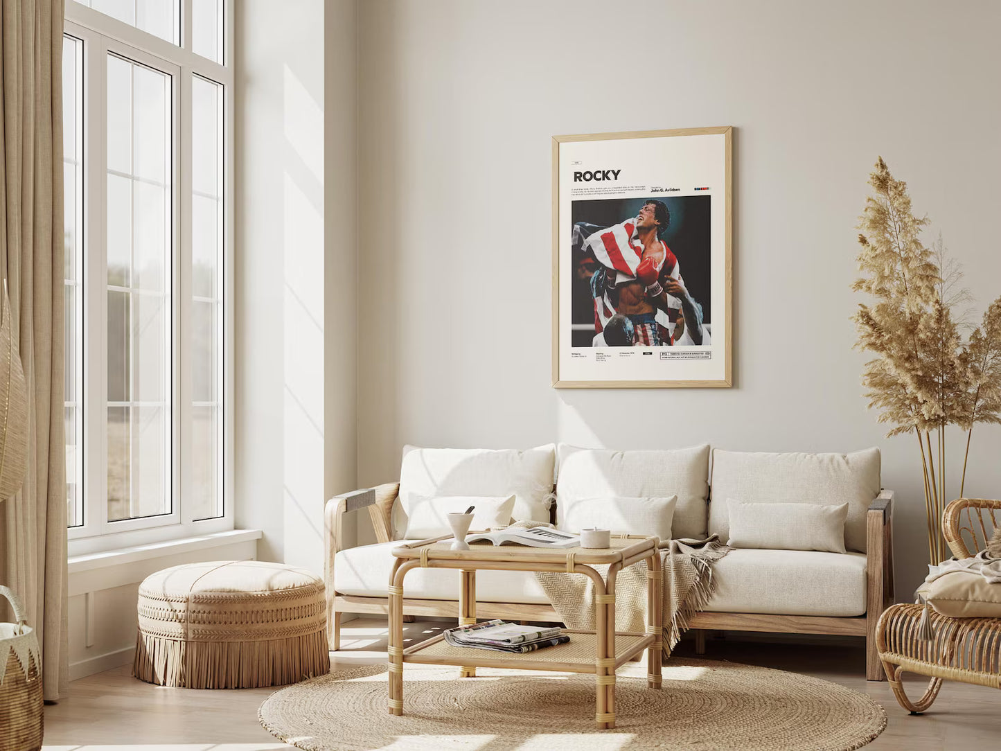 ROCKY | Movie Wall Poster | Cinematic Poster