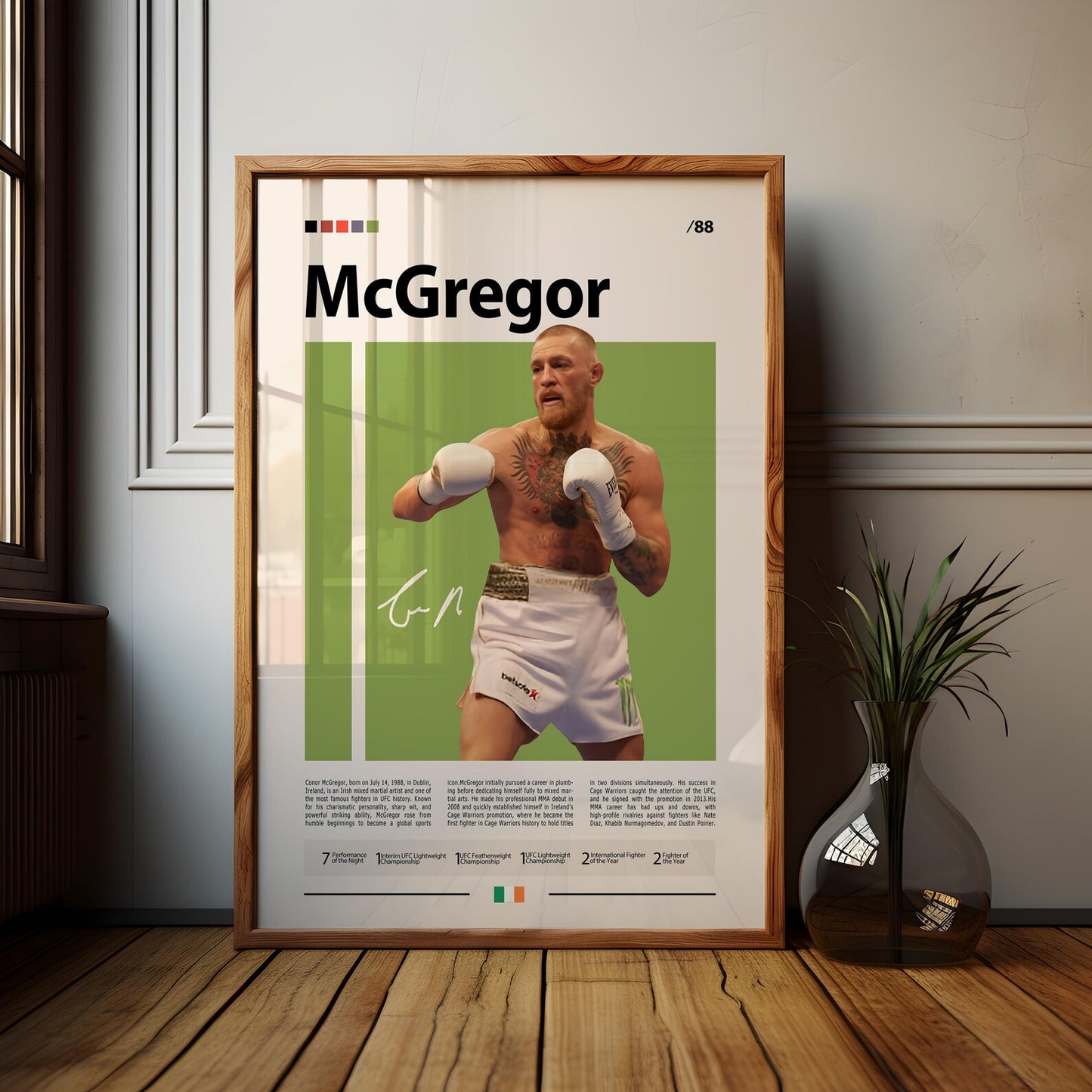 Conor McGregor | MMA Legend's Edition | Modern Wall Poster
