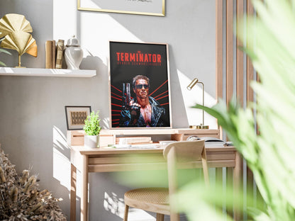 THE TERMINATOR | Movie Wall Poster | Cinematic Poster