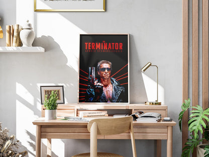 THE TERMINATOR | Movie Wall Poster | Cinematic Poster
