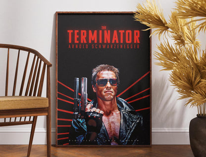THE TERMINATOR | Movie Wall Poster | Cinematic Poster