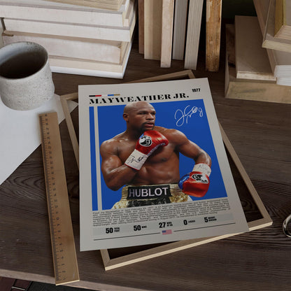 Floyd Mayweather Jr. | Boxing Legend's Edition | Modern Wall Poster