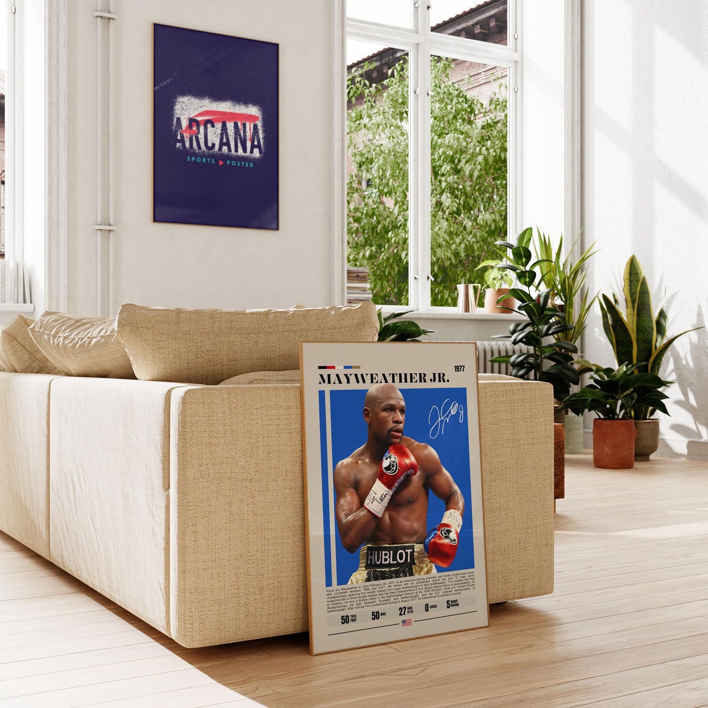 Floyd Mayweather Jr. | Boxing Legend's Edition | Modern Wall Poster