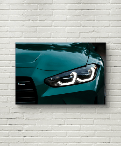 BMW M3 Neon Car Poster #posters_cars# #neoncarposters_mysticartstudio# #mysticartstudio_ledcarposters#